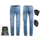 W-TEC Shiquet Herren Motorradjeans - dunkelblau - blau