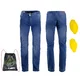 W-TEC Shiquet Herren Motorradjeans - blau - dunkelblau