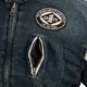 W-TEC Herren Motorradjacke Wildone - blau