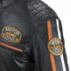 Herren Ledermotorradjacke W-TEC Sheawen Antique - schwarz
