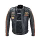 Herren Ledermotorradjacke W-TEC Sheawen Antique - schwarz