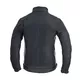 W-TEC Jawo Herren Textiljacke - schwarz mit rot-weißem Streifen