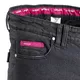 Damen Motorrad Jeans W-TEC Leonarda - schwarz