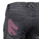 Damen Motorrad Jeans W-TEC Leonarda - schwarz