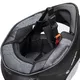 Motorradhelm W-TEC Integra Solid - Matt Schwarz