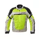 W-TEC Saigair Herren Sommer Motorradjacke - Fluo Yellow-Gray