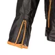 W-TEC Brenerro Leder Motorradjacke - Black-Orange-White