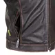 Leder Motorrad Jacke W-TEC Embracer - Vintage Dark Brown