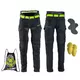 W-TEC Aredator Herren Mottorradjeans - schwarz - schwarz