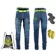 W-TEC Ekscita Damen Motorradjeans - blau - blau