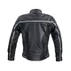 W-TEC Mathal Leder Motorradjacke - schwarz