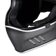 W-TEC Black Heart Retron Motorradhelm mit Chesster Goggles - Einfaches Schwarz