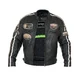 W-TEC Sheawen Herren-Leder-Motorradjacke - schwarz