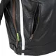 W-TEC Sheawen Herren-Leder-Motorradjacke - schwarz
