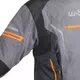 W-TEC Brandon Herren Motorradjacke - schwarz-grau-orange