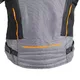 W-TEC Brandon Herren Motorradjacke - schwarz-grau-orange