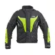 W-TEC Brandon Herren Motorradjacke - schwarz-grau-orange - schwarz-fluo gelb