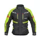W-TEC Ventura Herren Motorradjacke - schwarz-fluo gelb - schwarz-fluo gelb