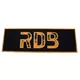 Polster unter der Fitboard-Rolle RDB Fight Logo