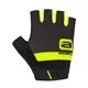 Fahrradhandschuhe Etape Air - schwarz - schwarz/gelb fluo