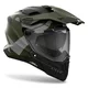 Moto Helm Airoh Commander 2 Reveal matt militärisch grün
