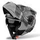 Klapphelm AIROH SPECKTRE Groove P/J grau glänzend