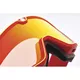 Motocrossbrille 100% Barstow Death Spray, rotes Plexiglas