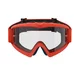 Alpinestars Vision Youth Kinder Motocrossbrille - Corp oranžová, čiré plexi