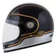 Cassida Fiber Jawa Sport Motorradhelm Schwarz/Silber/Gold - S(55-56)