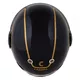 Cassida Fiber Jawa Sport Motorradhelm Schwarz/Silber/Gold - S(55-56)