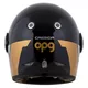 Cassida Fiber OPG Motorradhelm Schwarz/Gold/Silber - XL (61-62)