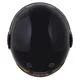 Cassida Fiber OPG Motorradhelm Schwarz/Gold/Silber - XL (61-62)