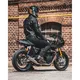 Cassida Fiber OPG Motorradhelm Schwarz/Gold/Silber - XL (61-62)