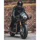 Cassida Fiber OPG Motorradhelm Schwarz/Gold/Silber - XL (61-62)