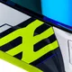 Motorradhelm Cassida Aero Drome blau/gelb fluo/hellblau/weiß