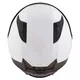 Motorradhelm Cassida Aero Solid weiß/schwarz