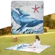 Picknickdecke inSPORTline Maritino 208x197 cm - mořský život