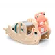 Kinderrutsche und Schaukel 3in1 inSPORTline Frofino - orange