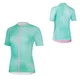 Kurzärmeliges Damen-Radtrikot Etape Donna 2.0 - mint