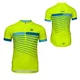 Kinder-Radtrikot Etape Lucky - žlutá fluo/modrá