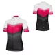 Damen-Radtrikot mit kurzen Ärmeln Etape Violet - růžová/černá - růžová/černá