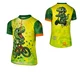 Kinder-Radtrikot Etape Rio - grün - grün