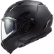 LS2 FF900 Valiant II Solid P/J Klappbares Motorradhelm - Matt Schwarz