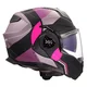 Flip-up Motorradhelm LS2 FF901 Advant X Ultra Grau Lila P/J