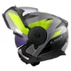 Klappbarer Motorradhelm LS2 FF902 Scope II Duria Grau H-V Gelb