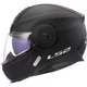 Klappbarer Motorradhelm LS2 FF902 Scope II Solid Matt Black