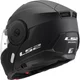 Klappbarer Motorradhelm LS2 FF902 Scope II Solid Matt Black