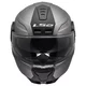 LS2 FF902 Scope II Solid Matt Titanium Motorradhelm zum Aufklappen