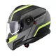 Klapphelm LS2 FF908 Strobe II Matt Schwarz H-V Gelb