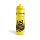 Sportflasche Crussis 0,7 l - schwarz - gelb